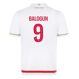 Pánské fotbalový oblečení AS Monaco Folarin Balogun #9 Domácí košile 2025-26 Krátkým Rukávem